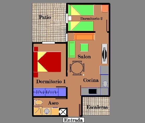 Verde, Tranquilo, 2 D, Parking Opcional Séville
